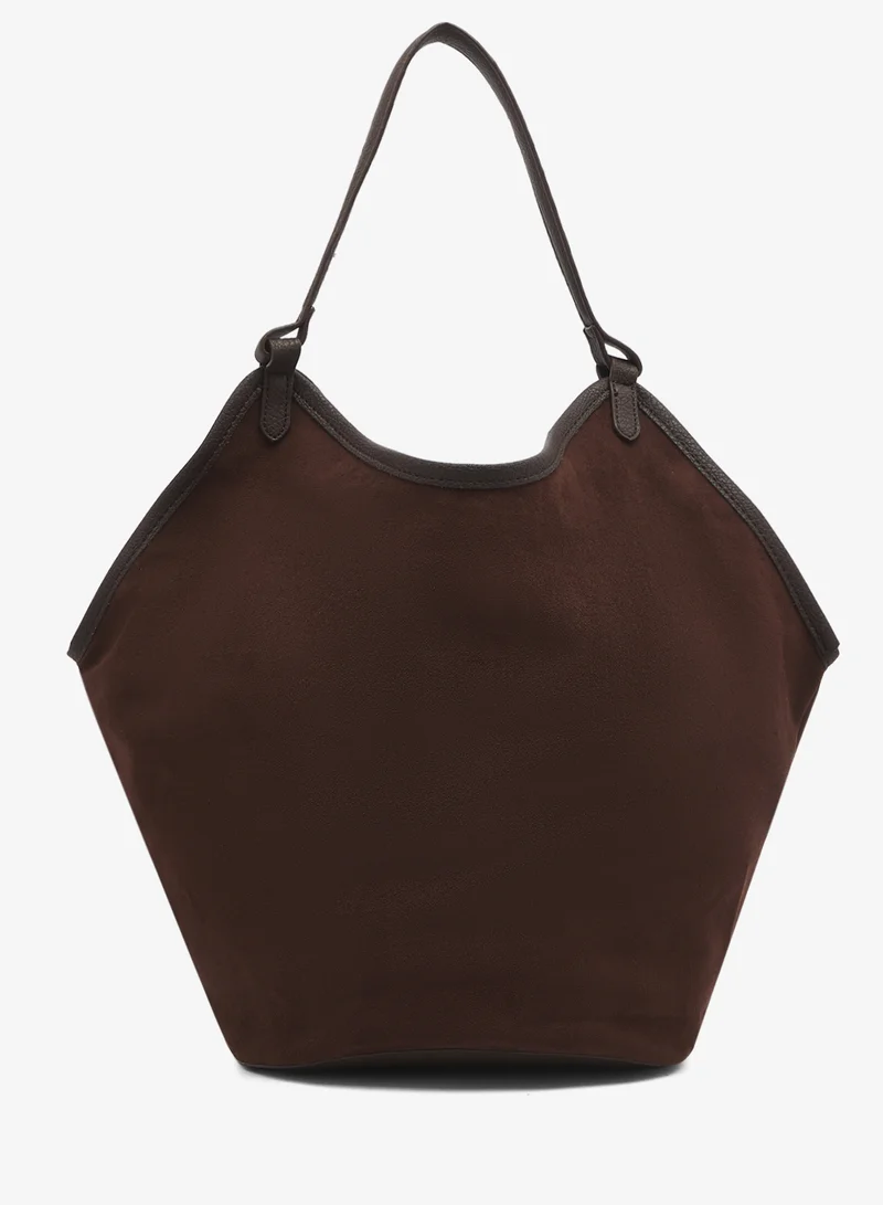 ELLA Suede Slouch Tote